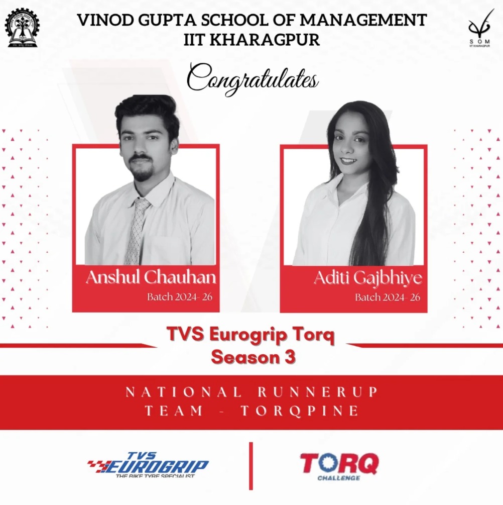 TVS Eurogrip Torq National Runners-Up